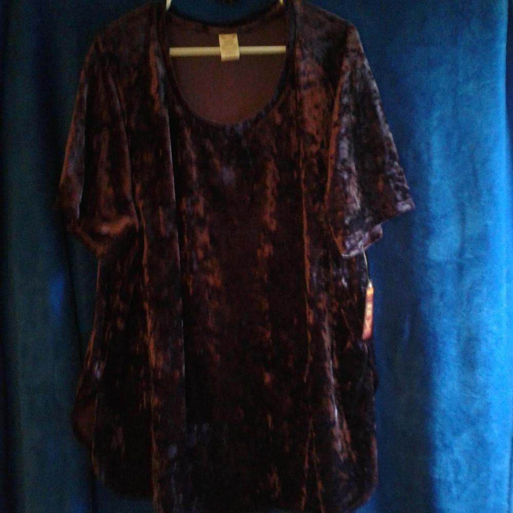 Velvet top